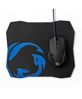 Nedis GMMP110BK компьютерная мышь Игровой Для правой руки USB тип-A Оптический 7200 DPI