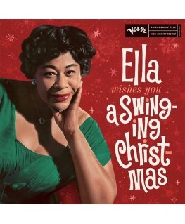 ELLA FITZGERALD "Ella Wishes You A Swinging Christmas" (Ruby Red