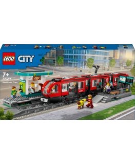 LEGO City Trains 60423 - Central City Light Rail Stop