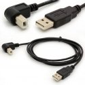 USB A - USB B plug-plug, 1.5 m USB A - USB B plug-plug, 1.5 m