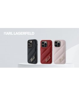 Karl Lagerfeld KLHCP15SPQDSMGR iPhone 15 | 14 | 13 6.1" czerwony