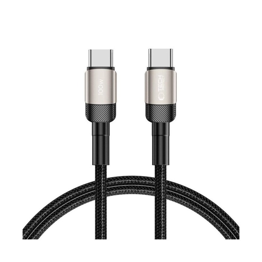 Tech-Protect UltraBoost Evo USB-C | USB-C PD cable 100W 5A 1m -