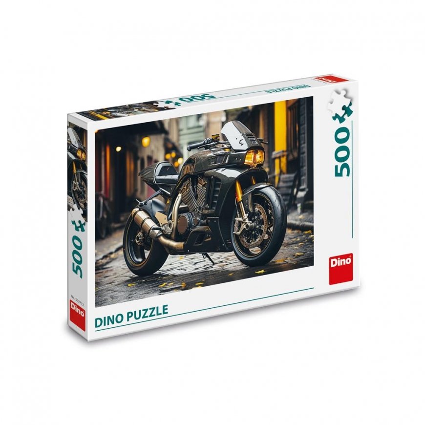 Dino puzzle 500 pieces Motorcycle
