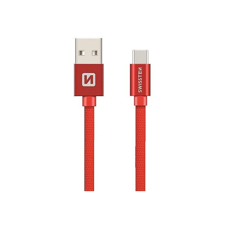 Swissten Textile Universal Quick Charge 3