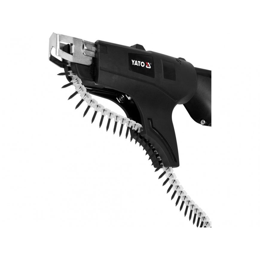 Yato YT-82071 elektriskais skrūvgriezis un trieciena urbjmašīna 5500 RPM Melns, Sarkans – 4