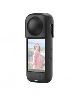 Silicone protective case PULUZ for Insta360 X4 (black)