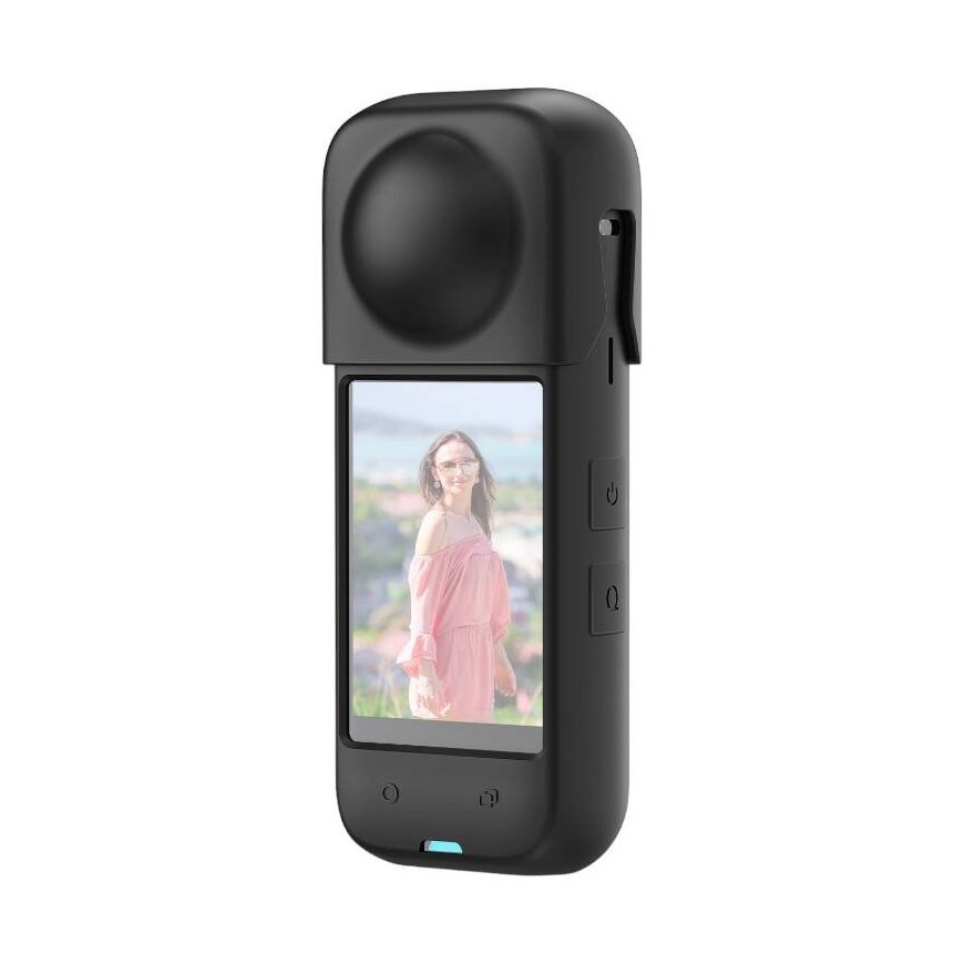 Silicone protective case PULUZ for Insta360 X4 (black)