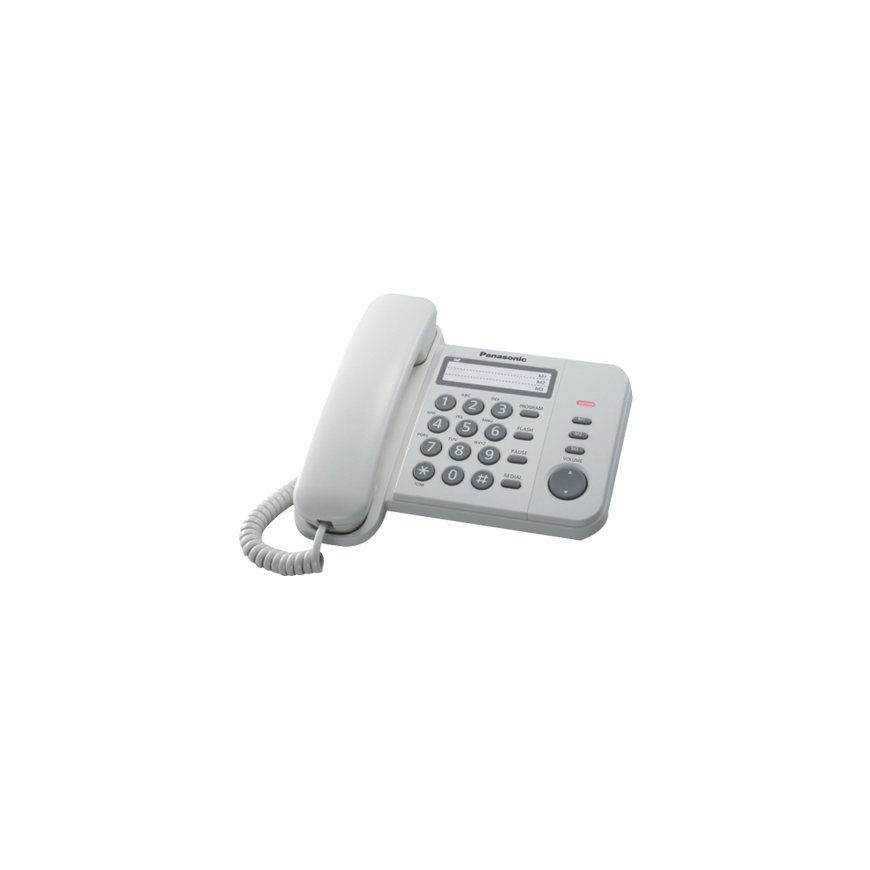 Panasonic KX-TS520 DECT telefons Balts