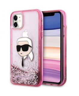 Karl Lagerfeld KLHCN61LNKHCP iPhone 11| XR różowy|pink hardcase