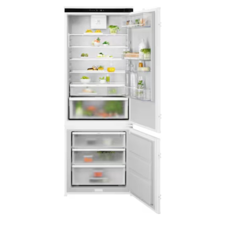Electrolux ENG7TE75S kombinētais ledusskapis Iebūvēts 376