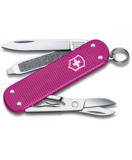 Victorinox Classic SD Alox Flamino Party rot