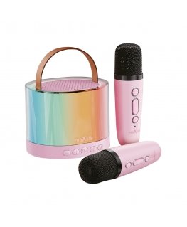 Maxlife Bluetooth karaoke speaker MXKS-200 pink