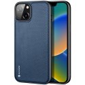 Dux Ducis Fino case cover nylon-covered iPhone 14 blue Dux Ducis Fino case cover nylon-covered iPhone 14 blue