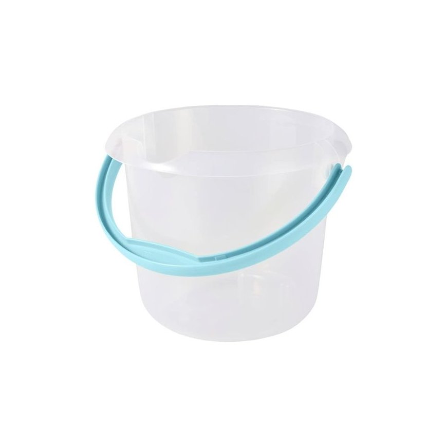 Bucket with spout 5L Mika Ø24x20cm transparent – 2