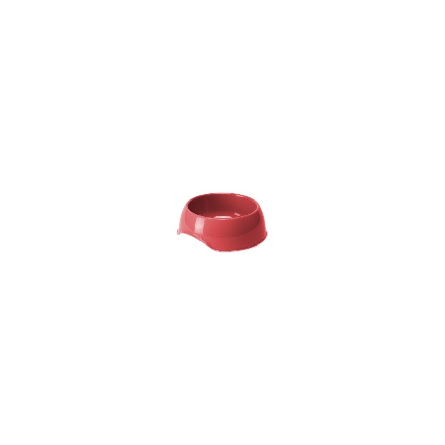 Bowl for animals, plastic : Dog Fantasy Plastic Bowl, red, 23.5c – 2
