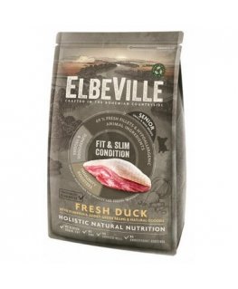 Dry food for dogs - ELBEVILLE Senior Mini Fresh Duck Fit and Sli