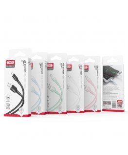 XO cable NB212 USB - Lightning 1,0 m 2,1A pink