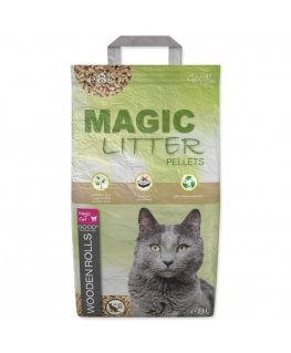Natural pellet litter : Kockolit ML Wooden Rolls 8L