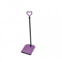 Rubber Hair Scoop Love 24,5x27x85cm assorted, 4 colours