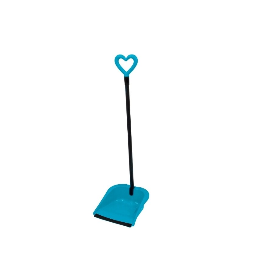 Rubber Hair Scoop Love 24,5x27x85cm assorted, 4 colours – 2