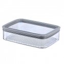 Plastic trays transparent set of 3 Easy Bake Ø27cm Plastic trays transparent set of 3 Easy Bake Ø27cm