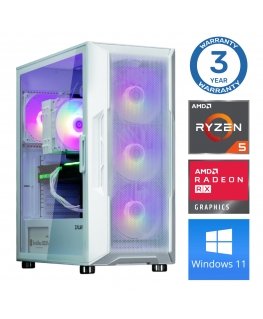 INTOP Ryzen 5 5500 16GB 500SSD M.2 NVME RX580 8GB WIN11