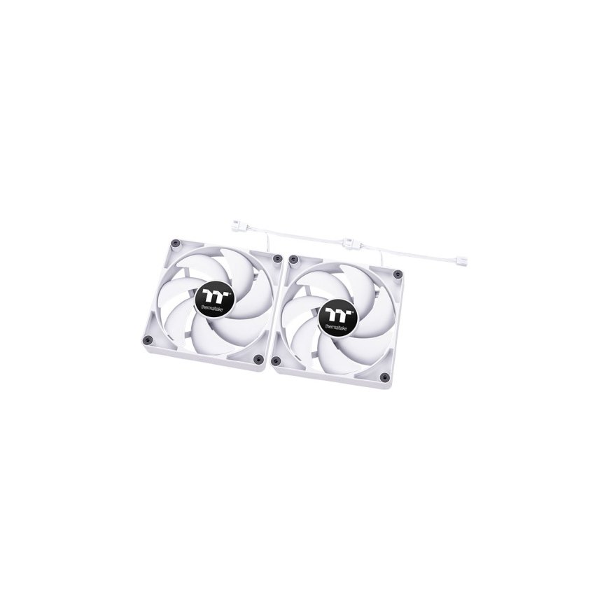 Thermaltake CT140 PC Kompiuterio korpusui Ventiliatorius 14 cm Balta 2 vnt – 4