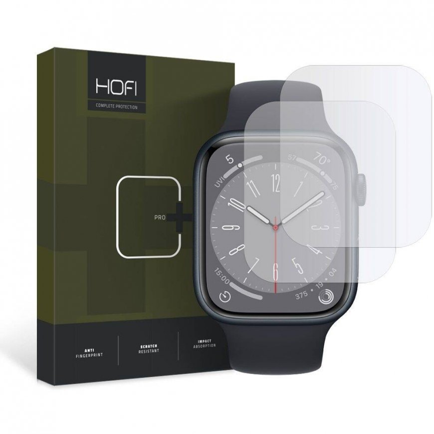 HOFI HYDROFLEX PRO+ 2-PACK APPLE WATCH 4 | 5 | 6 | 7 | 8 | 9 | S