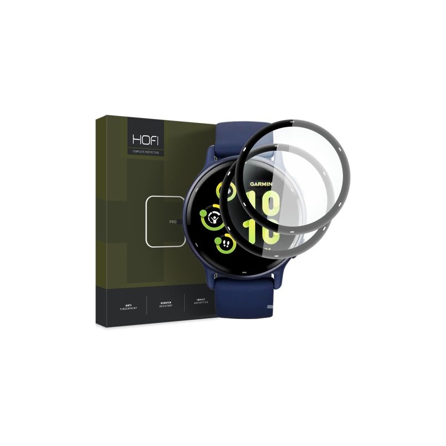 HOFI HYBRID GLASS HYBRID PRO+ 2-PACK GARMIN VIVOACTIVE 5 BLACK