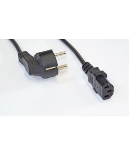 "Power cable 220 EU to C13" Black