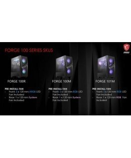 MSI MAG FORGE 100M housing