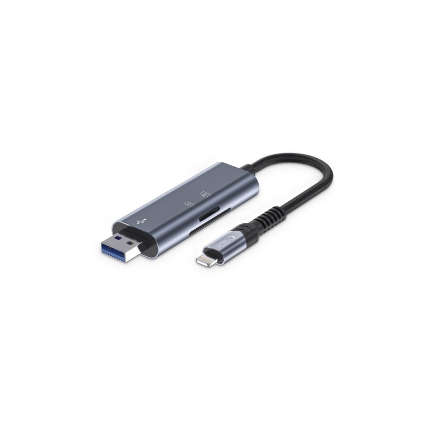 TECH-PROTECT ULTRABOOST CARD READER SD & MICRO SD LIGHTNING & US