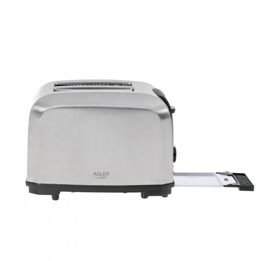Adler AD 3222 тостер 7 2 ломтик(а) 1000 W Серебристый – 4
