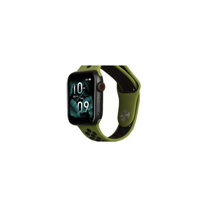 Beline pasek Apple Watch Sport Silicone 38|40|41mm zielono-czarn
