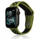 Beline pasek Apple Watch Sport Silicone 38|40|41mm zielono-czarn