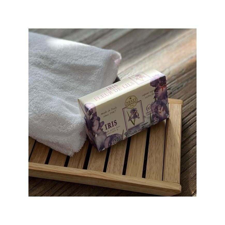 Nesti Dante Dei Colli Fiorentina Triple Milled Vegetal Soap Iris