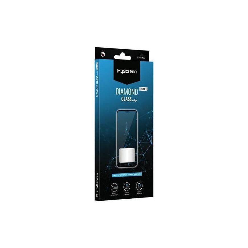 MS Diamond Glass Edge FG iPhone 16 Plus 6.7" czarny|black Full G – 2