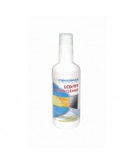 Esperanza ES107 iekārtu tīrīšanas komplekts LCD/TFT/Plazma 100 ml