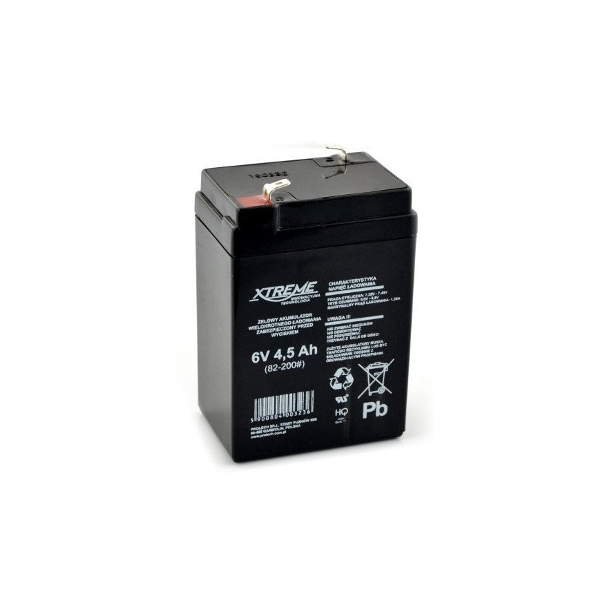 BLOW Gel Battery 6V 4.5Ah