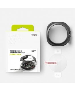 RINGKE SLIM & TEMPERED GLASS GALAXY WATCH ULTRA (47 MM) TITANIUM