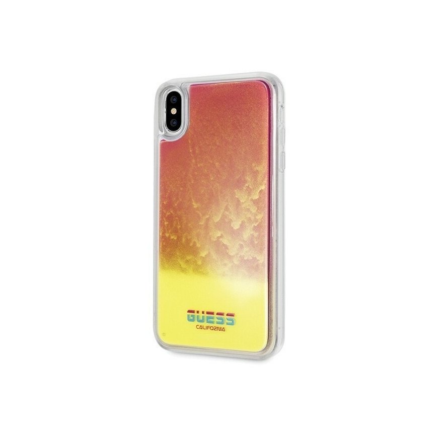 Guess GUHCI65GLCPI iPhone Xs Max różowy