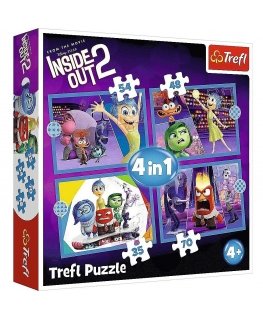 Puzzle 4in1 Emotions Inside Out 2