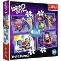 Puzzle 4in1 Emotions Inside Out 2 Puzzle 4in1 Emotions Inside Out 2