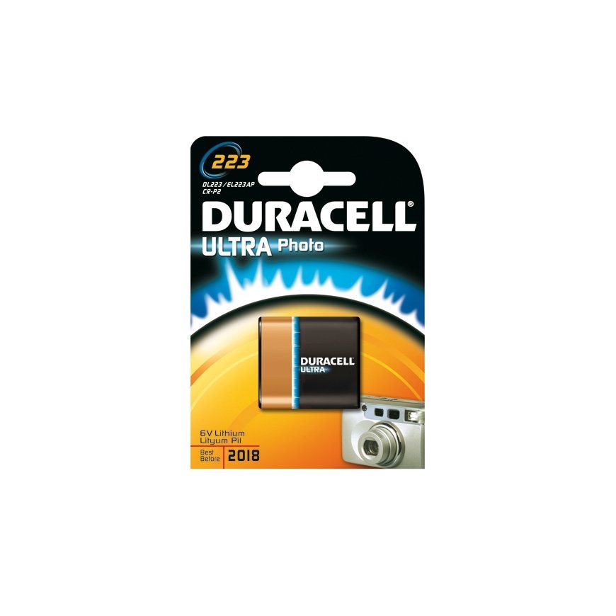 Duracell Ultra Photo 223 Vienkartinė baterija 6V Nikelio-oksihidroksidas (NiOx)