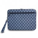 DKNY PU Leather Checkered Pattern and Stripe Laptop Sleeve 13|14 DKNY PU Leather Checkered Pattern and Stripe Laptop Sleeve 13|14