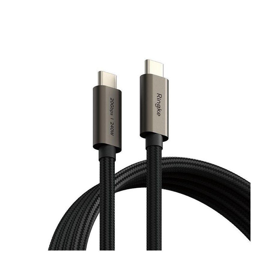 RINGKE USB 3.2 GEN 2X2 TYPE-C CABLE PD240W 200CM BLACK