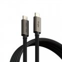 RINGKE USB 3.2 GEN 2X2 TYPE-C CABLE PD240W 200CM BLACK RINGKE USB 3.2 GEN 2X2 TYPE-C CABLE PD240W 200CM BLACK