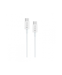 Devia cable Smart EC042 PD USB-C - USB-C 60W 3A white