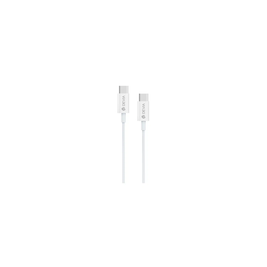 Devia cable Smart EC042 PD USB-C - USB-C 60W 3A white