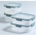Food storage container square 1,1L Smart Eco Fresh 16x16x9cm